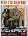 US WWI poster (general): Keep the Hun Out!