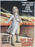 US WWI poster (general): They Took My Daddy