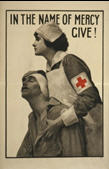 US WWI poster (general): In the Name of Mercy