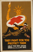 US WWI poster (general): They Fight for You