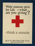 US WWI poster (general): While someone gives