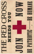 US WWI poster (general): The Red Cross Needs