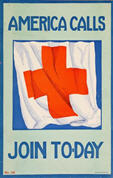 US WWI poster (general): America Calls