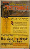 US WWI poster (general): At the Sign