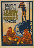 US WWI recruitment poster: If You Are an Electrician...