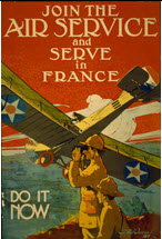 US WWI recruitment poster: Join the Air Service