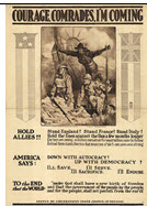 US WWI recruitment poster: Courage, Comrades, I'm Coming
