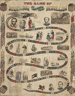 The Game of Secession, or Sketches from the Rebellion a Civil War board game.